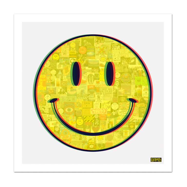 Three Decades of Acid House in a Smiley.